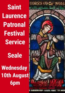 St Laurence Patronal Festival Service @ Church of St Laurence, Seale