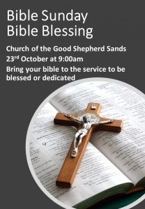 Bible Sunday - Bible Blessing @ Church of the Good Shepherd